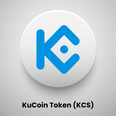 KCS vektör illüstrasyon kripto para birimi kavramı 