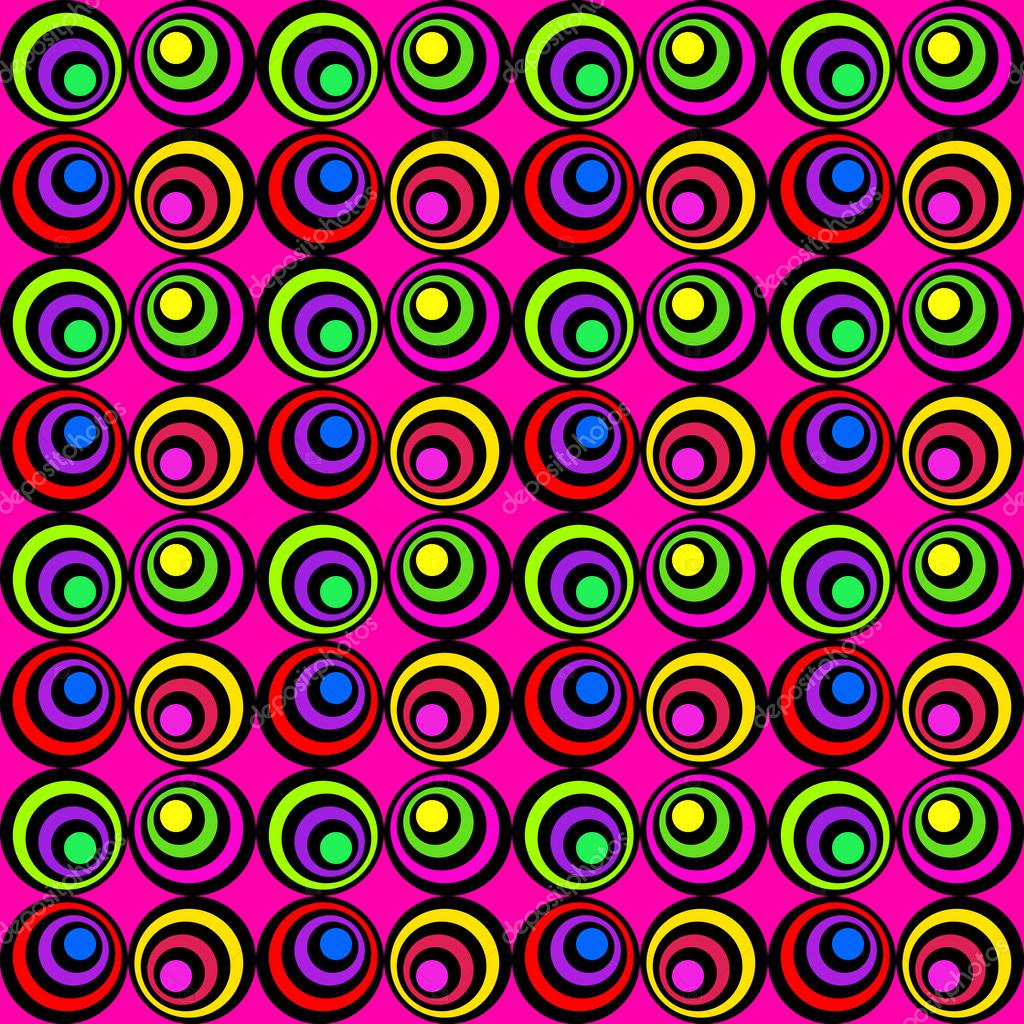 Seamless Colorful Psychedelic Pattern Stock Vector Image By C Dukepope 15794287