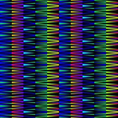 Vibrant Colorful Stripes Background clipart
