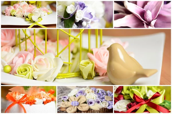 Decoratie collage — Stockfoto