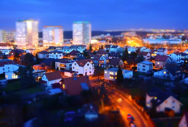 Nachtstadt — Stockfoto