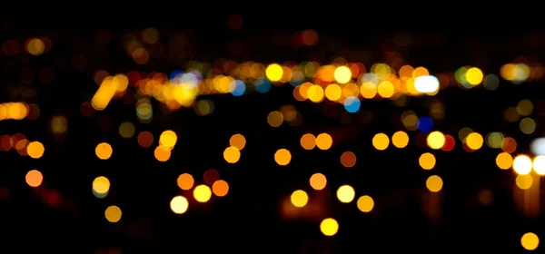 Luzes embaçadas — Fotografia de Stock