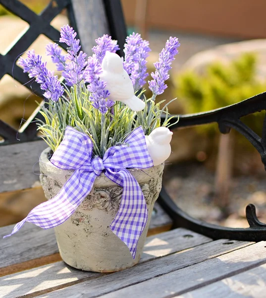 Lavender decoration — Stock Photo, Image