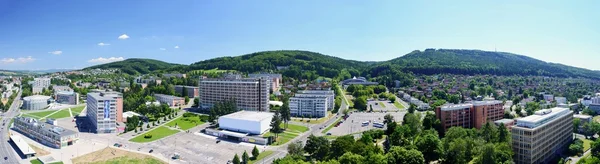 Zlin centro da cidade — Fotografia de Stock