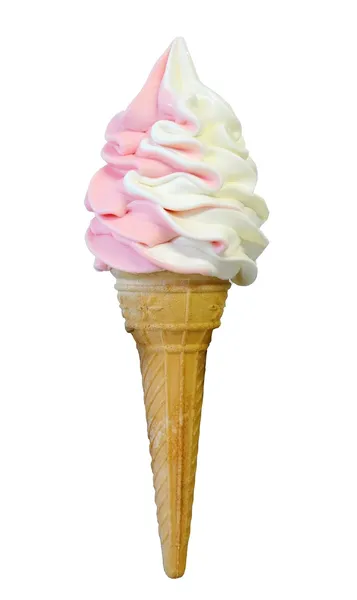 Soft-Serve-Eistüte — Stockfoto