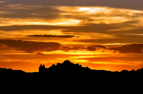 Sunset-Arches National Park — Stock Photo, Image