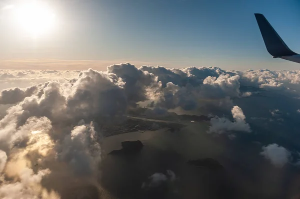 Güney Japonya havadan. — Stok fotoğraf