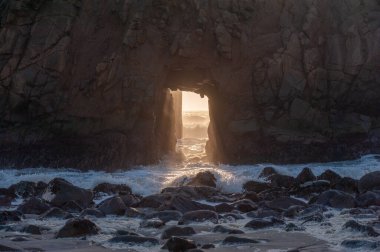 Anahtar deliği Arch Pfeiffer Beach