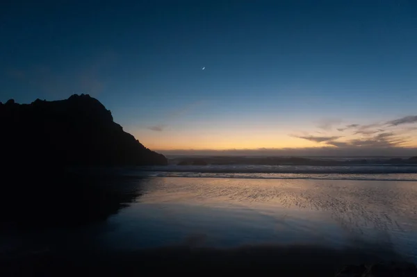 Pfeiffer plajında gün batımı — Stok fotoğraf