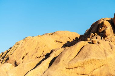 Spitzkoppe yakınlarında Namibya Çölü