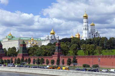 Moskova. Moskova Nehri dolgu ve mimari Moskova kremlin topluluğu