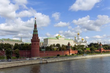 Moskova. Moskova Nehri dolgu ve mimari Moskova kremlin topluluğu