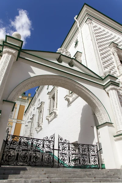 Moskwa. detalu architektonicznego budynku ścianka komory Moskwy — Zdjęcie stockowe