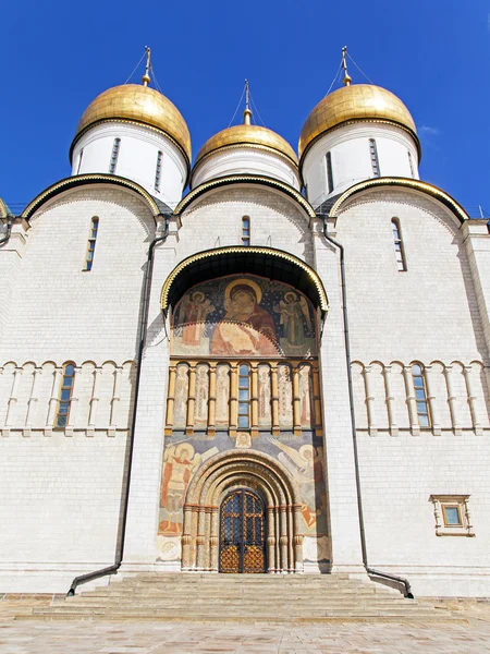 Russia, Mosca, la Cattedrale dell'Assunzione del Cremlino di Mosca — Foto Stock