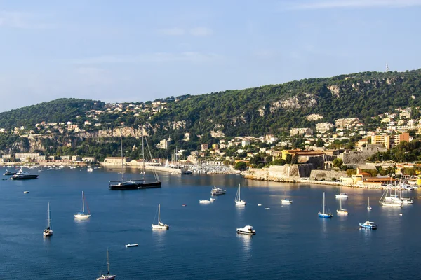 France, Cote d'Azur, Villefranche. The resort on the Mediterranean coast — Stock Photo, Image