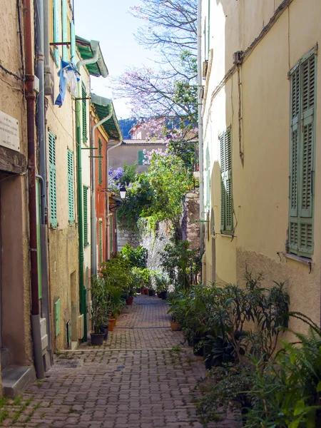 Frankreich, Cote d 'Azur, Villefranche. typische Architektur. — Stockfoto