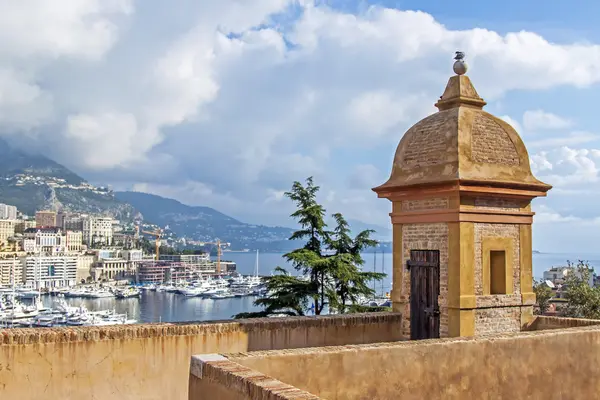 Monaco, egy tipikus nézet a legmagasabb pontja — Stock Fotó