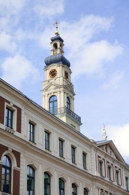 Riga, Letonya. tipik mimari detaylar