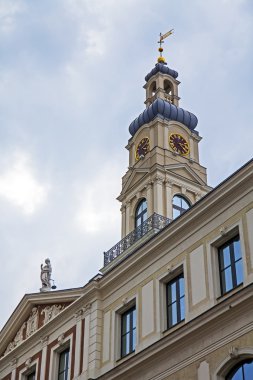 Riga, Letonya. tipik mimari detaylar