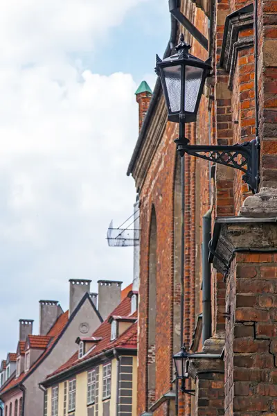 Riga, Lettonia. Dettagli architettonici tipici — Foto Stock