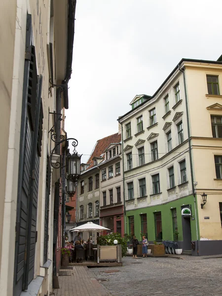 Латвия, Riga.Tipichny городской вид — стоковое фото