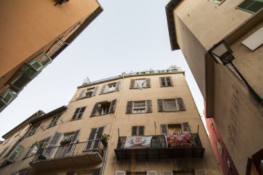 Fransa, güzel. eski şehrin Mimari Detaylar