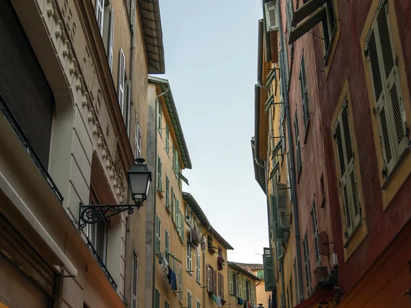 Frankrike, nice. arkitektoniska detaljer i gamla stan — Stockfoto