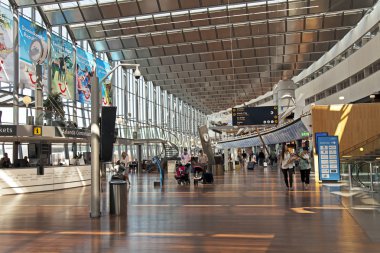 Stockholm. arlanda Havaalanı bekleme odası