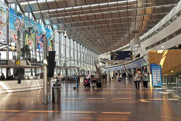 Estocolmo. A sala de espera no Aeroporto de Arlanda — Fotografia de Stock