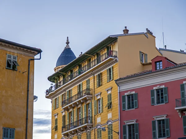 France , Nice. Typical architectural details — Stock Photo, Image