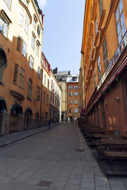 Stockholm. tipik bir kent görünümü