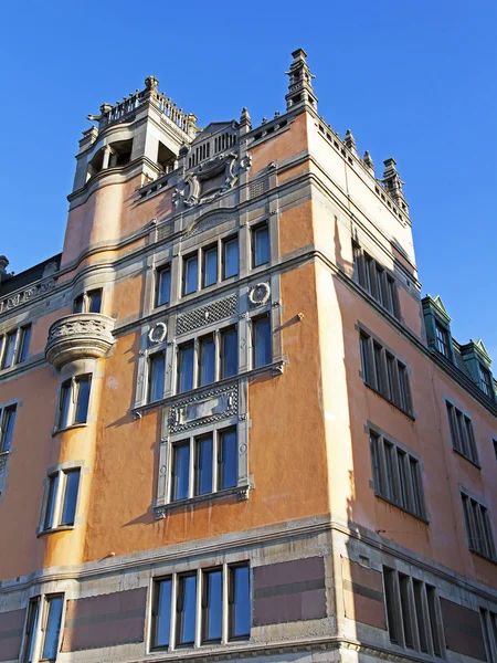 Stockholm . Typical details of the city's architecture — Stock Photo, Image