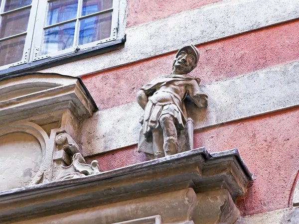 Stockholm . Sculpture on the streets — Stock Photo, Image