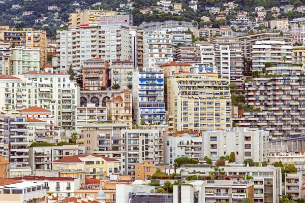 The Principality of Monaco. View of the residential areas with the highest point — Stock Photo, Image