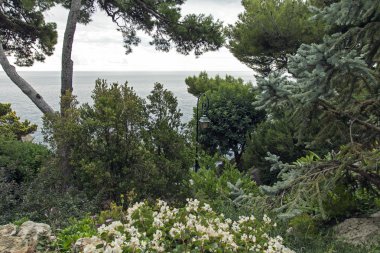 Monako Prensliği. tipik mimari detaylar