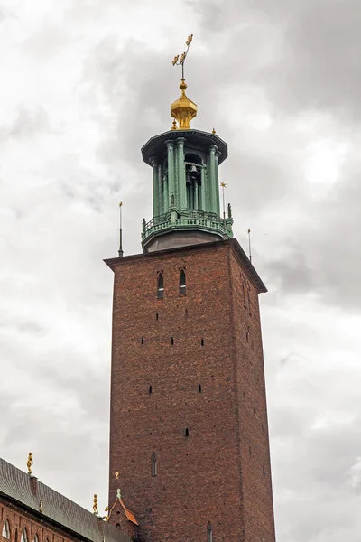 Stockholm, Zweden. architectuur van het stadhuis — Stockfoto