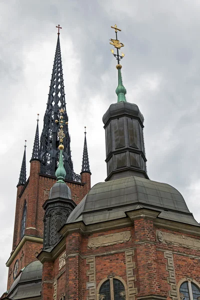 Stockholm, Švédsko. typický městský pohled — Stock fotografie