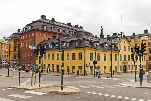 Sztokholm, typowy widok miejski — Zdjęcie stockowe