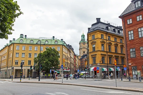 Stockholm, een typisch stedelijke weergave — Stockfoto