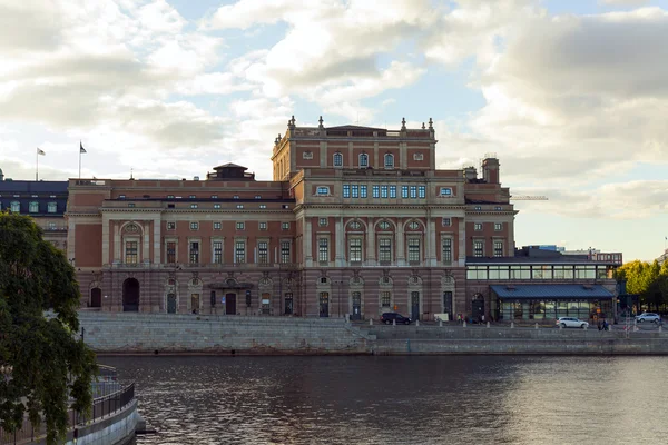 Stockholms. der Gebäudekomplex des königlichen Palastes — Stockfoto