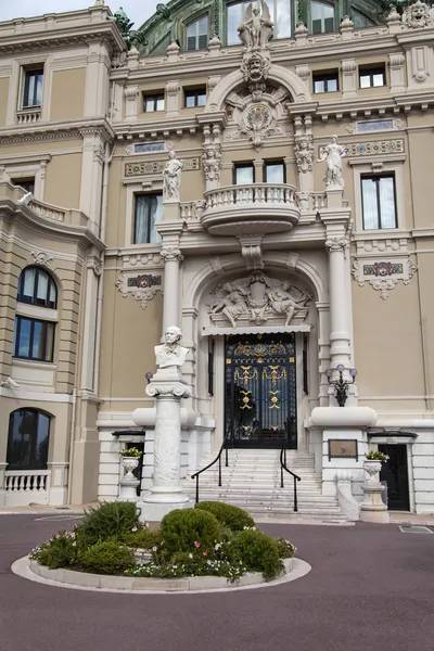 La Principauté de Monaco. Détails architecturaux du Palais Princier — Photo