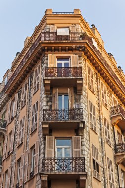 France , Nice. October 15, 2013 . A typical urban view Nice - one of the resorts of the Côte d'Azur France