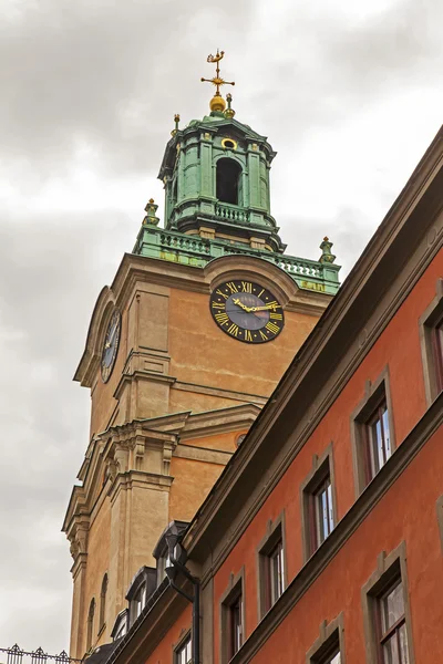 Estocolmo, Suécia. Detalhes típicos da arquitetura da cidade — Fotografia de Stock