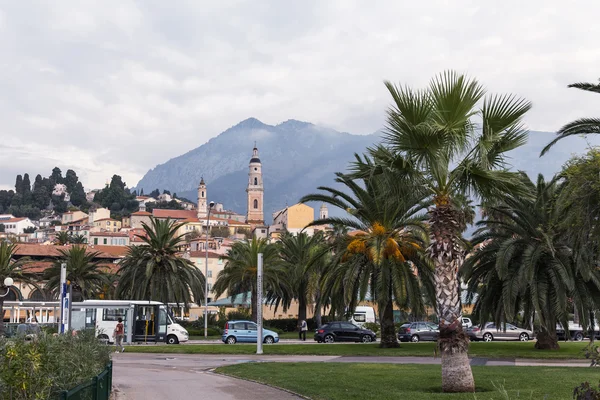 Francja, menton, 15 października 2013. typowy widok na koniec sezonu turystycznego. — Zdjęcie stockowe