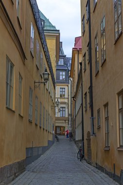 Stockholm, İsveç. tipik bir kentsel gelişme