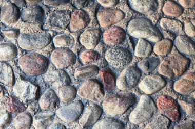 kayalar inşa edilmiş eski duvar dokusu