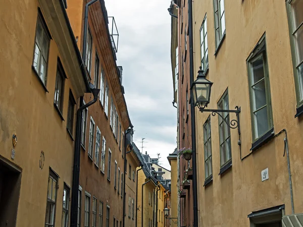 Stoccolma, Svezia. Architettura tipica del centro storico — Foto Stock