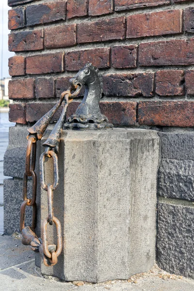 Estocolmo, Suecia. Escultura que adorna el Ayuntamiento —  Fotos de Stock