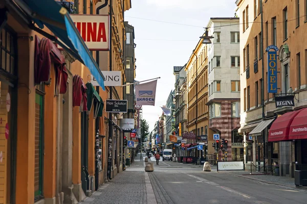 Stockholm, İsveç. tipik kentsel görünümü