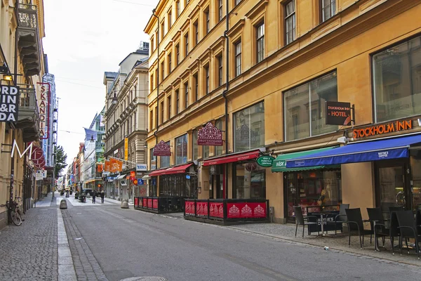 Stoccolma, Svezia. Vista urbana tipica — Foto Stock